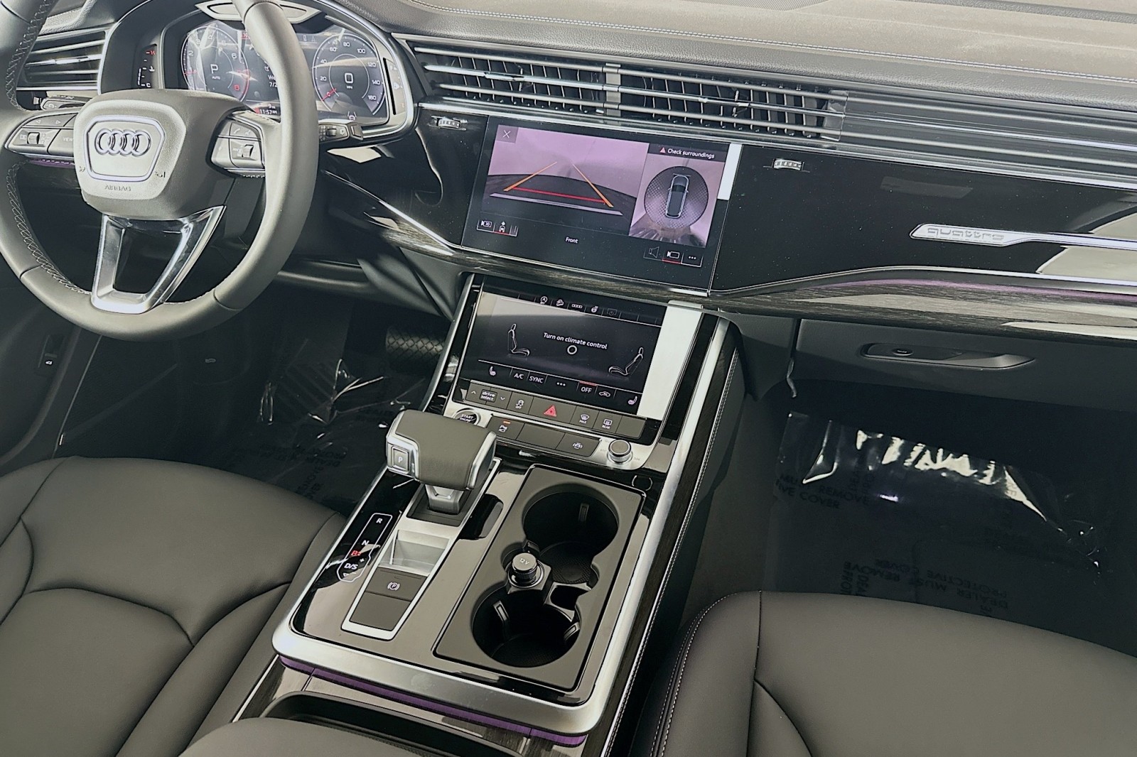 New 2026 Mythos Black Metallic Audi Premium Plus image 6