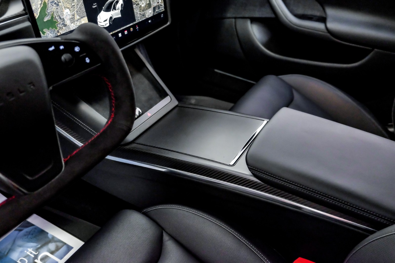 2021 Tesla Model S Plaid AWD FullSelfDriving CarbonFiberPkg ArachnidA 27