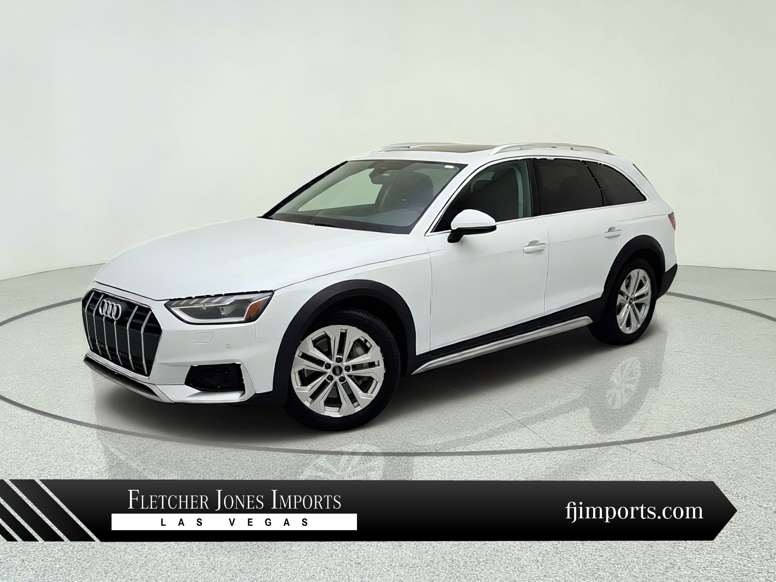 Glacier White Metallic 2023 Audi A4 Allroad Wagon All-Wheel Drive Automatic