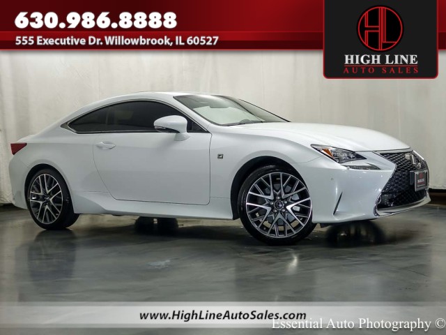 Ultra White 2016 Lexus RC Coupe All-Wheel Drive Automatic