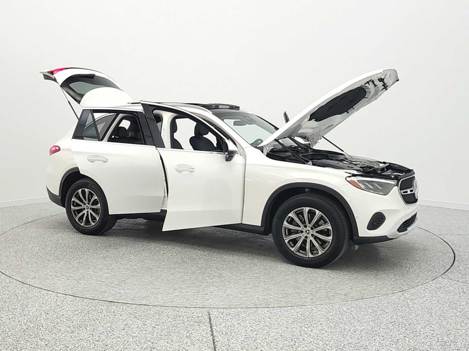 Certified Used 2025 Polar White Mercedes-Benz GLC 300 SUV image 10