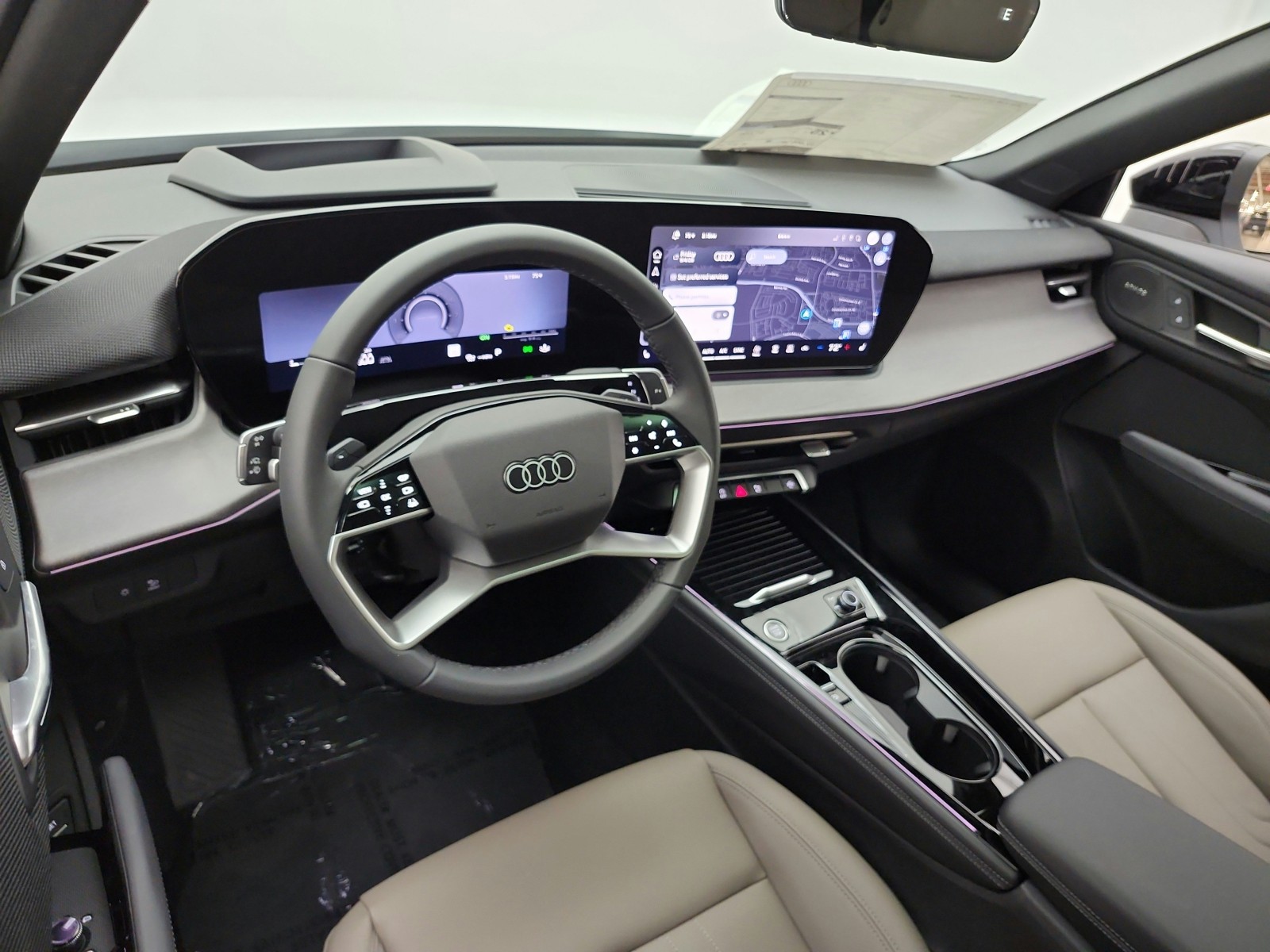 New 2026 Glacier White Metallic Audi S line quattro image 9