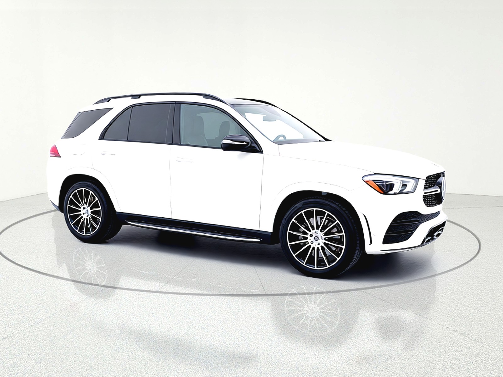 Used 2021 Polar White Mercedes-Benz GLE 580 4MATIC® SUV image 9