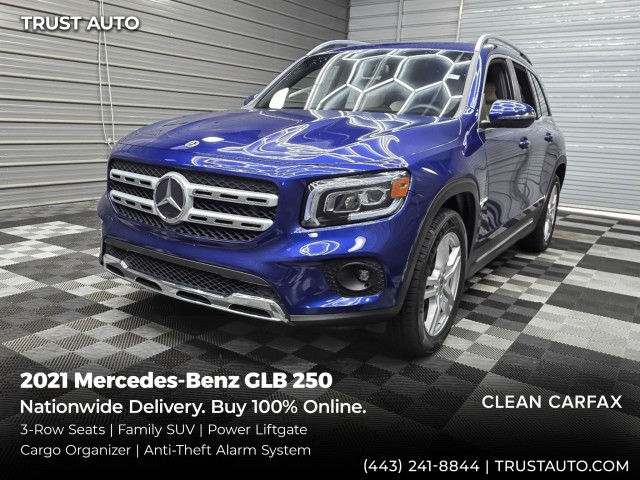 Galaxy Blue Metallic 2021 Mercedes-Benz GLB SUV / Crossover Front-Wheel Drive 8-Speed Dual Clutch