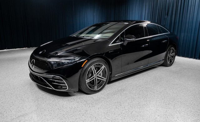 Black 2026 Mercedes-Benz EQS Sedan All-Wheel Drive Automatic