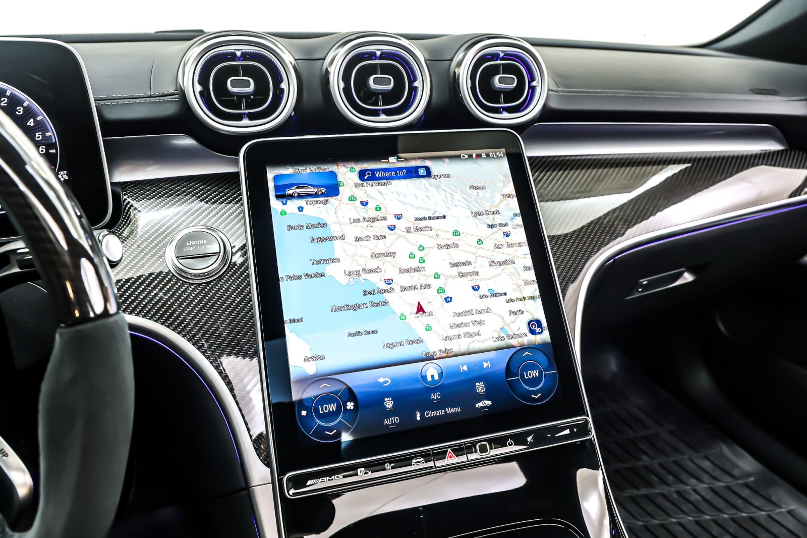 New 2026 MANUFAKTUR Graphite Grey Magno Mercedes-Benz AMG® C 63 S E Performance Sedan image 6