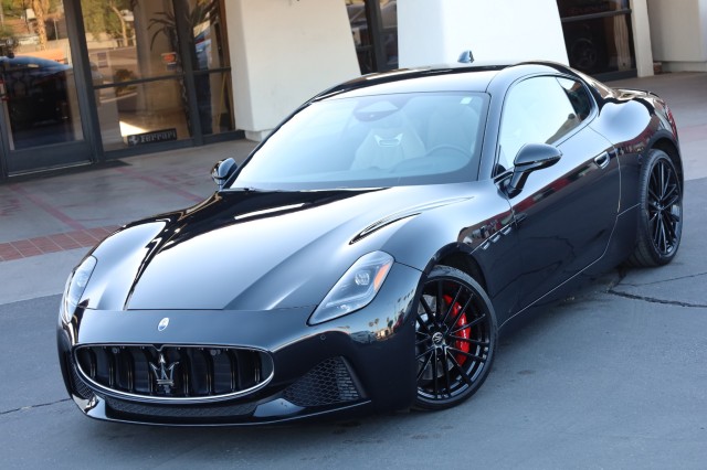 Nero Ribelle Metallic 2024 Maserati GranTurismo Modena AWD Coupe All-Wheel Drive Automatic