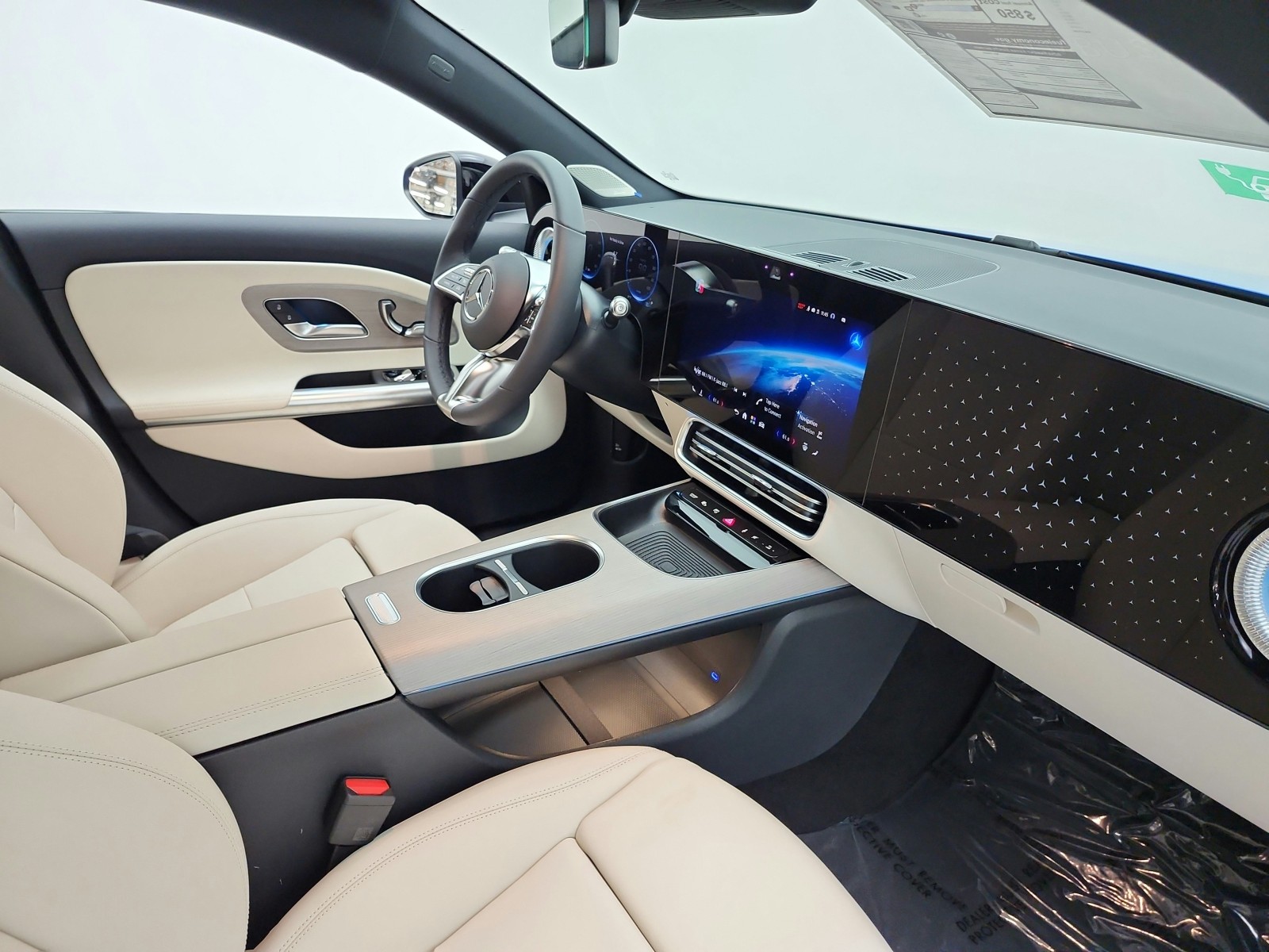 New 2027 Sky Blue Metallic Mercedes-Benz CLA 250+ Electric RWD image 15
