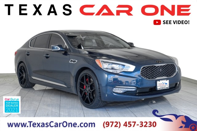 Midnight Sapphire 2015 Kia K900 Sedan Rear-Wheel Drive Automatic