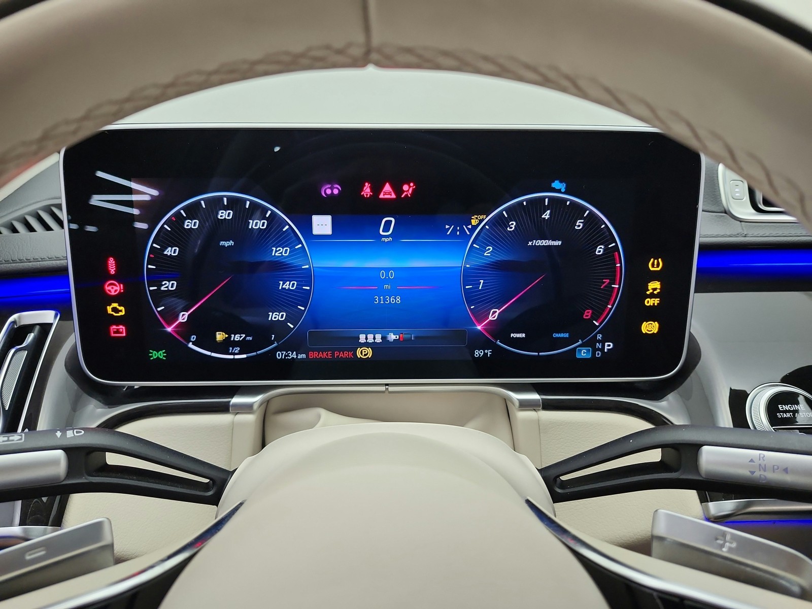 Used 2023 MANUFAKTUR Diamond White Mercedes-Benz S 580 4MATIC® Sedan image 9