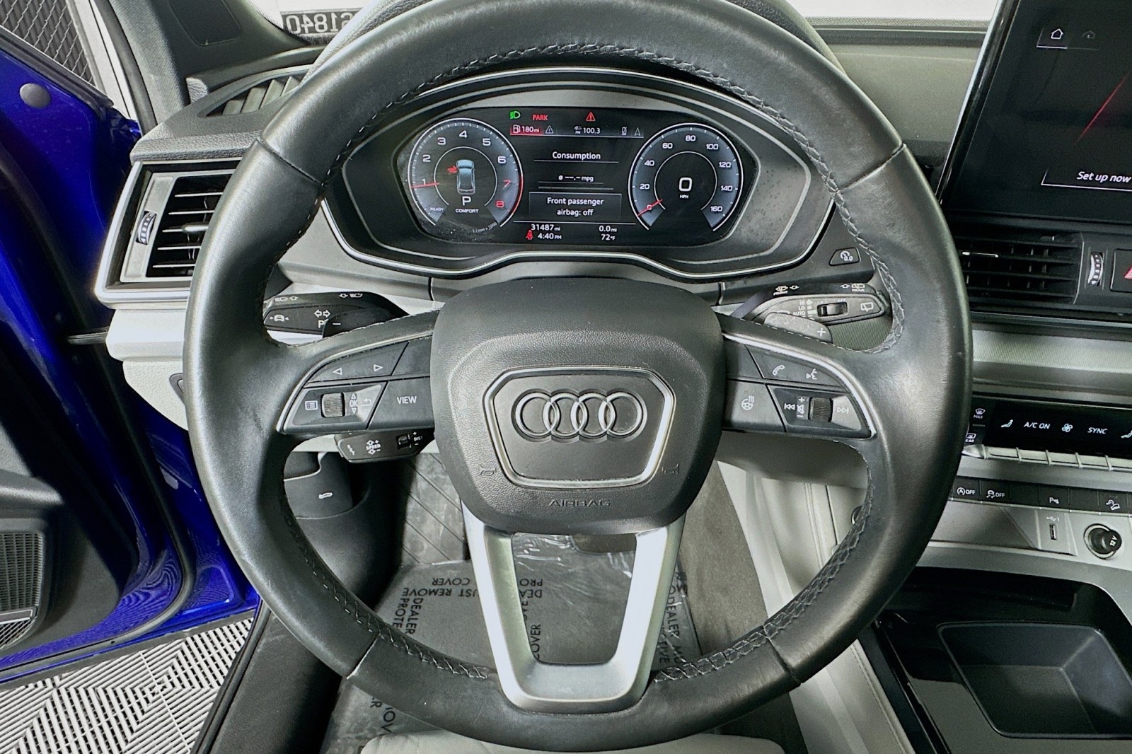 Used 2021 Ultra Blue Metallic Audi Premium Plus image 19