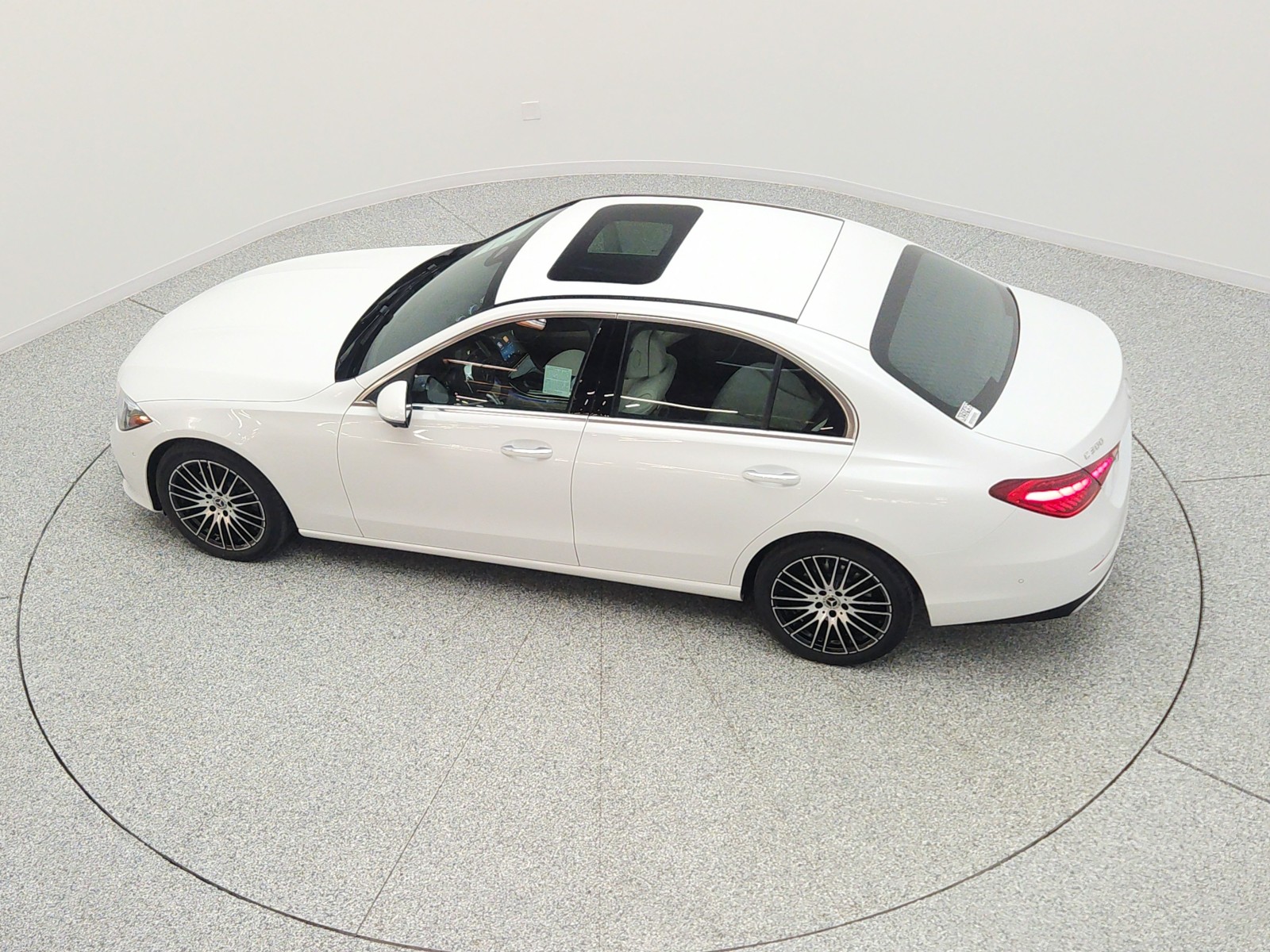 New 2026 MANUFAKTUR Moonlight White Metallic Mercedes-Benz C 300 Sedan image 23