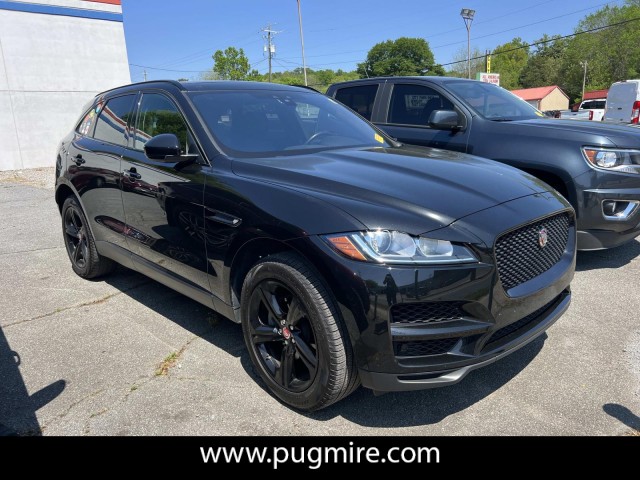 Santorini Black Metallic 2019 Jaguar F-PACE 25t Premium AWD SUV / Crossover All-Wheel Drive Automatic