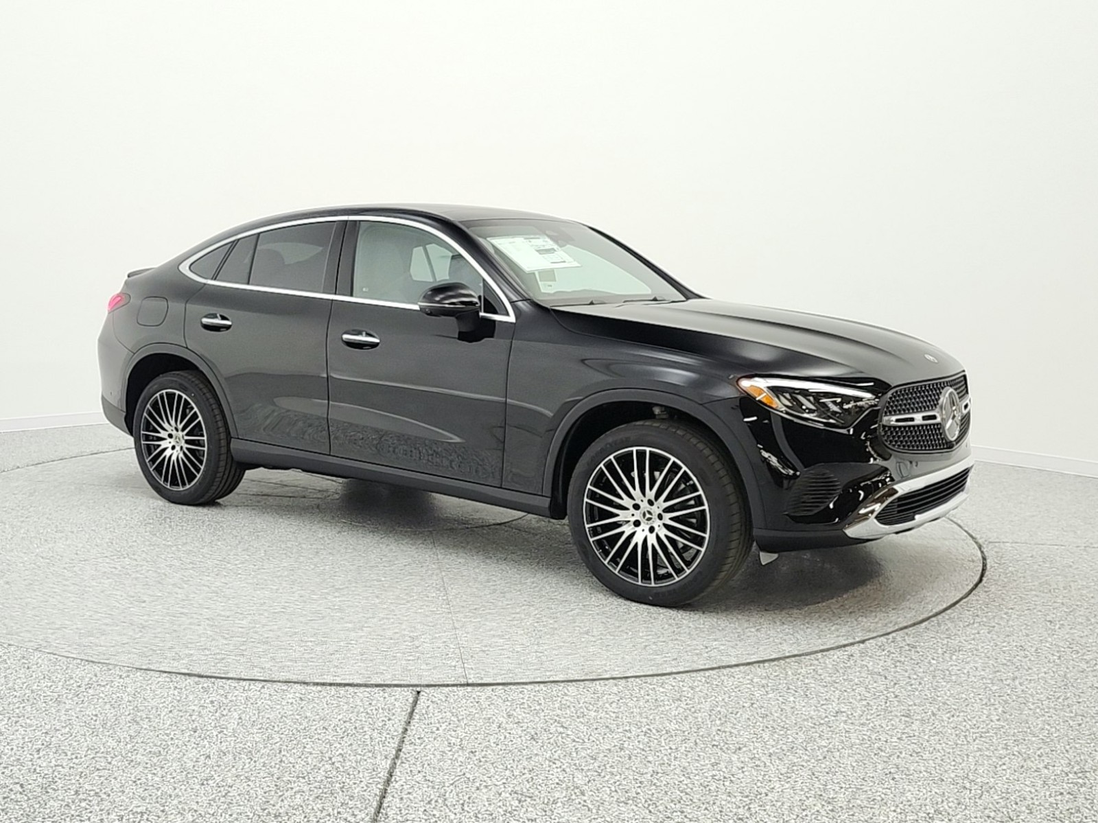 New 2026 Black Mercedes-Benz GLC 300 4MATIC® Coupe image 3