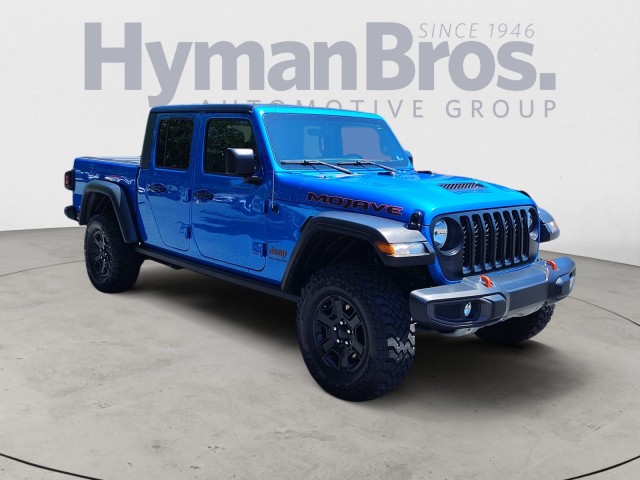 Hydro Blue Pearlcoat 2023 Jeep Gladiator Pickup Truck Four-Wheel Drive Manual