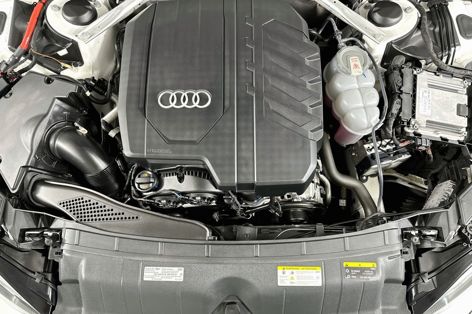 Used 2023 Glacier White Metallic Audi Premium Plus image 13
