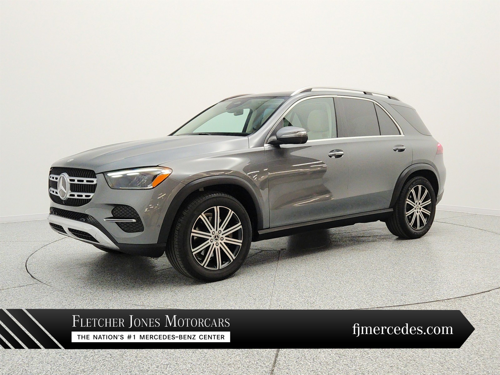 Gray (Selenite Grey Metallic) 2024 Mercedes-Benz GLE 350 4MATIC SUV / Crossover All-Wheel Drive Automatic