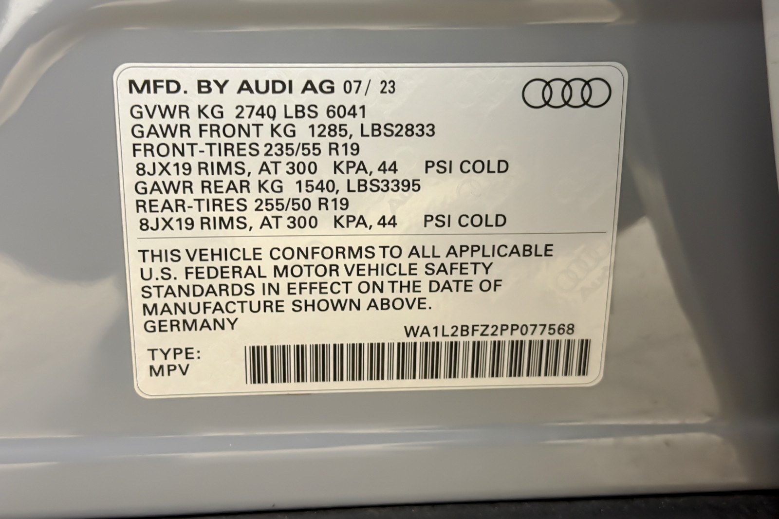 Certified Used 2023 Pebble Gray Audi Premium Plus 50 quattro image 28