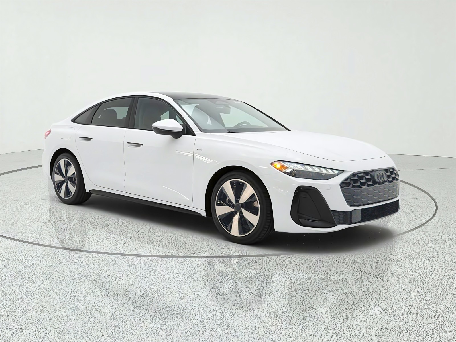 New 2026 Glacier White Metallic Audi Premium Plus 2.0 TFSI quattro image 3