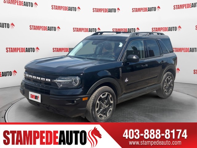 Shadow Black 2022 Ford Bronco Sport SUV / Crossover All-Wheel Drive Automatic