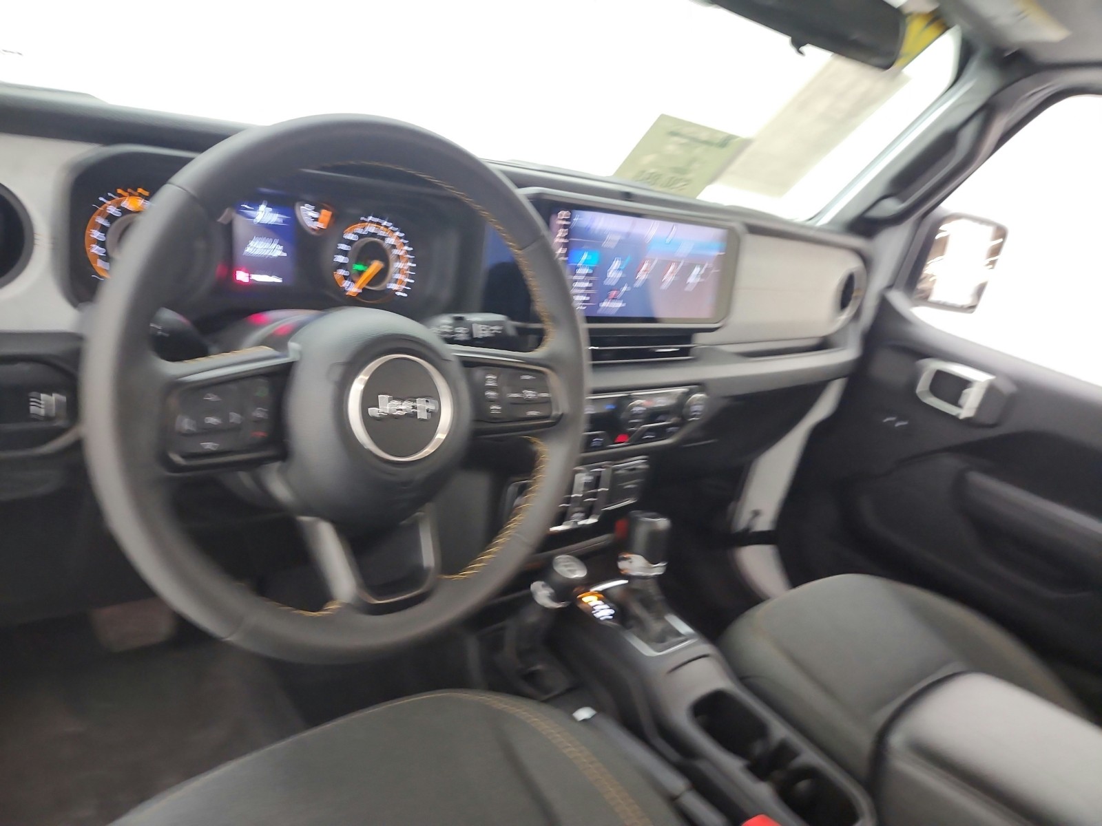 Used 2024 Bright White Clearcoat Jeep Sport S image 9