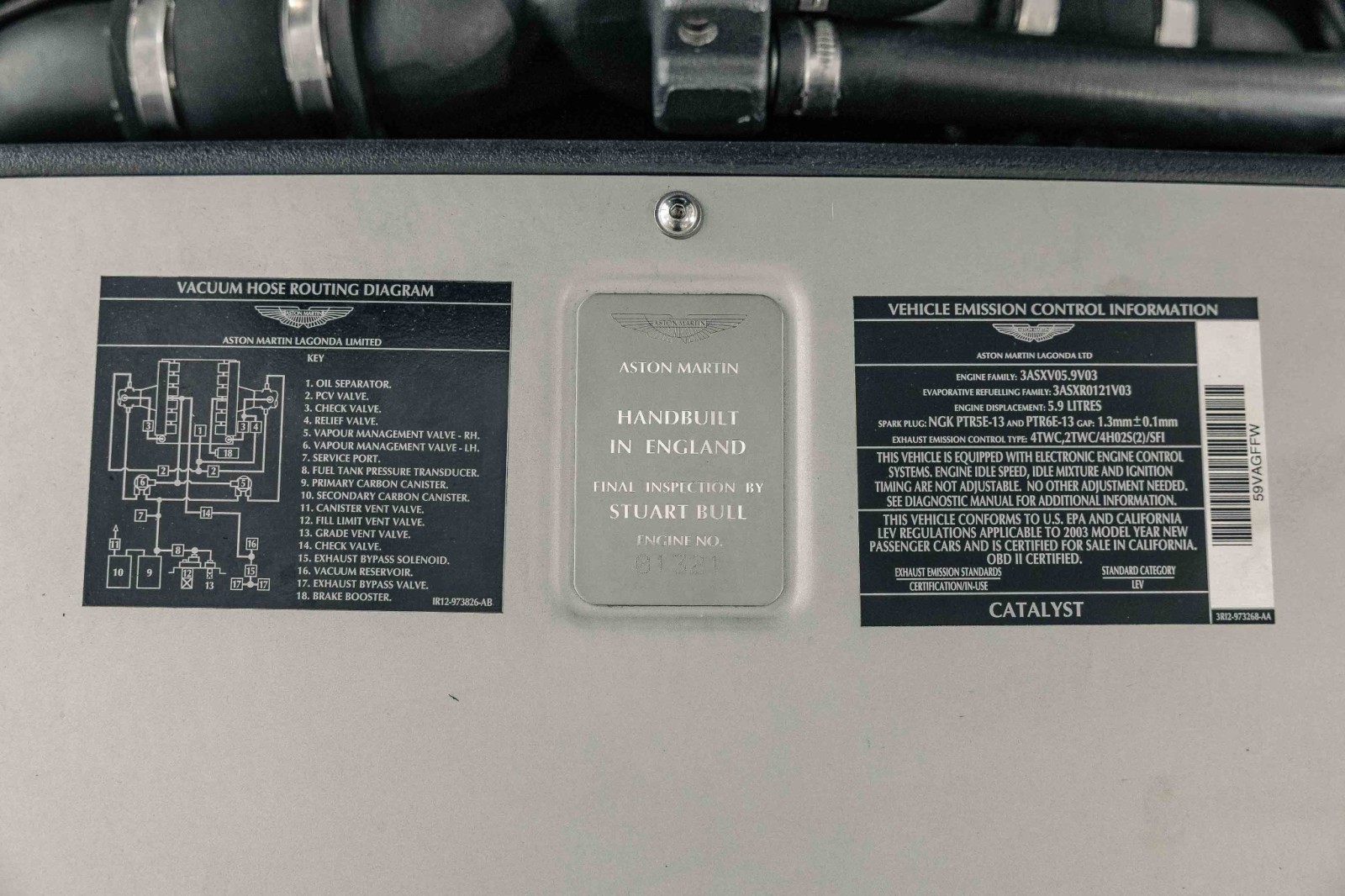 Used Car 2003 Aston Martin Vanquish  For Sale Under $80,000 In Boerne, Texas