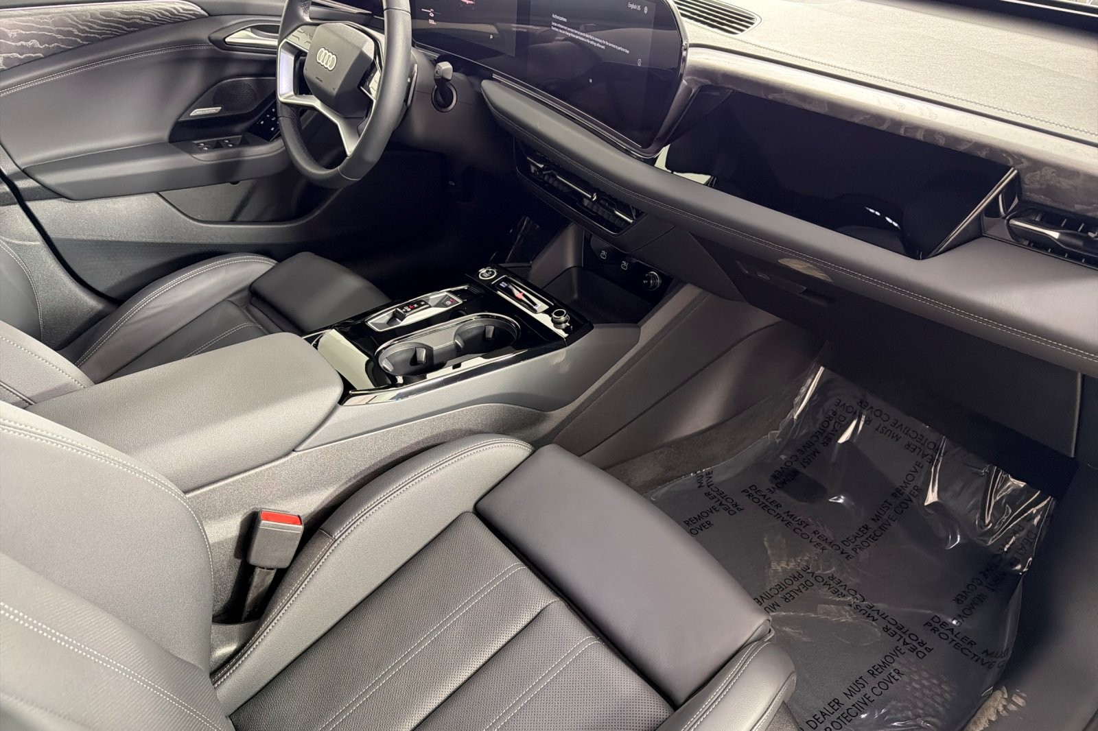 Certified Used 2025 Mythos Black Metallic Audi Premium Plus RWD image 14