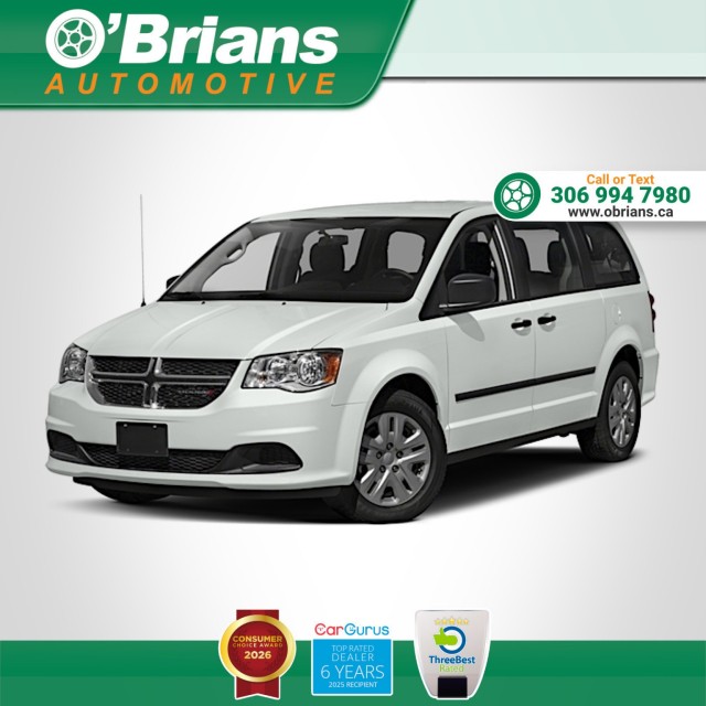 Bright White 2017 Dodge Grand Caravan Minivan  Automatic