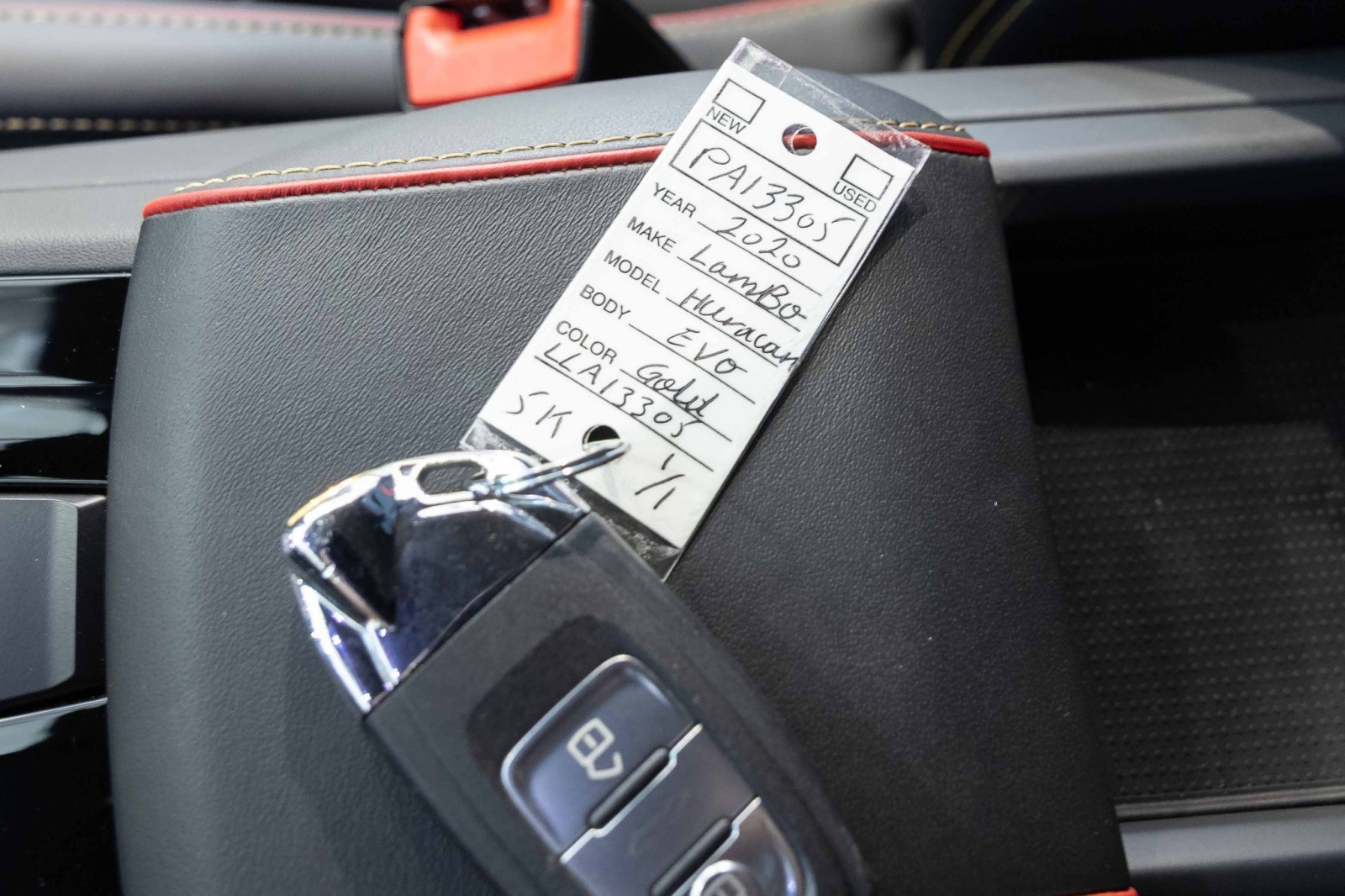 Used Car 2020 Lamborghini Huracan Evo  For Sale Under $290,000 In Boerne, Texas