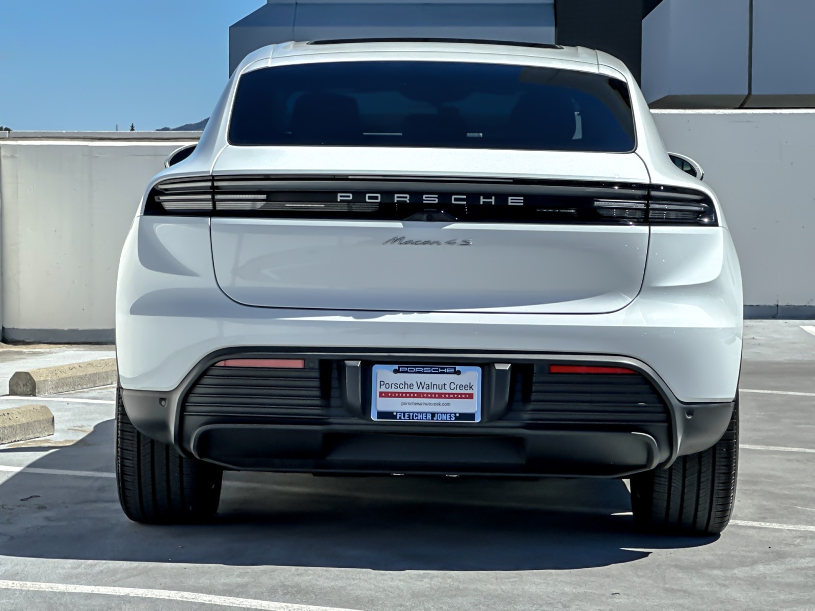 Used 2025 White Porsche Electric 4S image 7