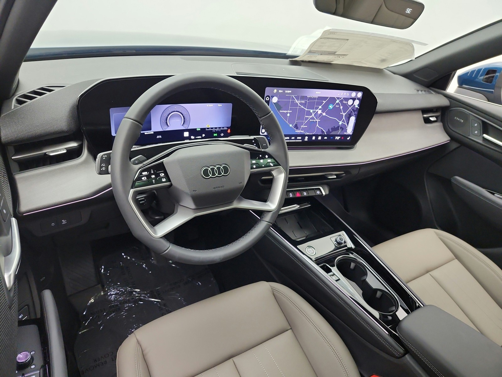 New 2026 Malpelo Blue Metallic Audi S line quattro image 9