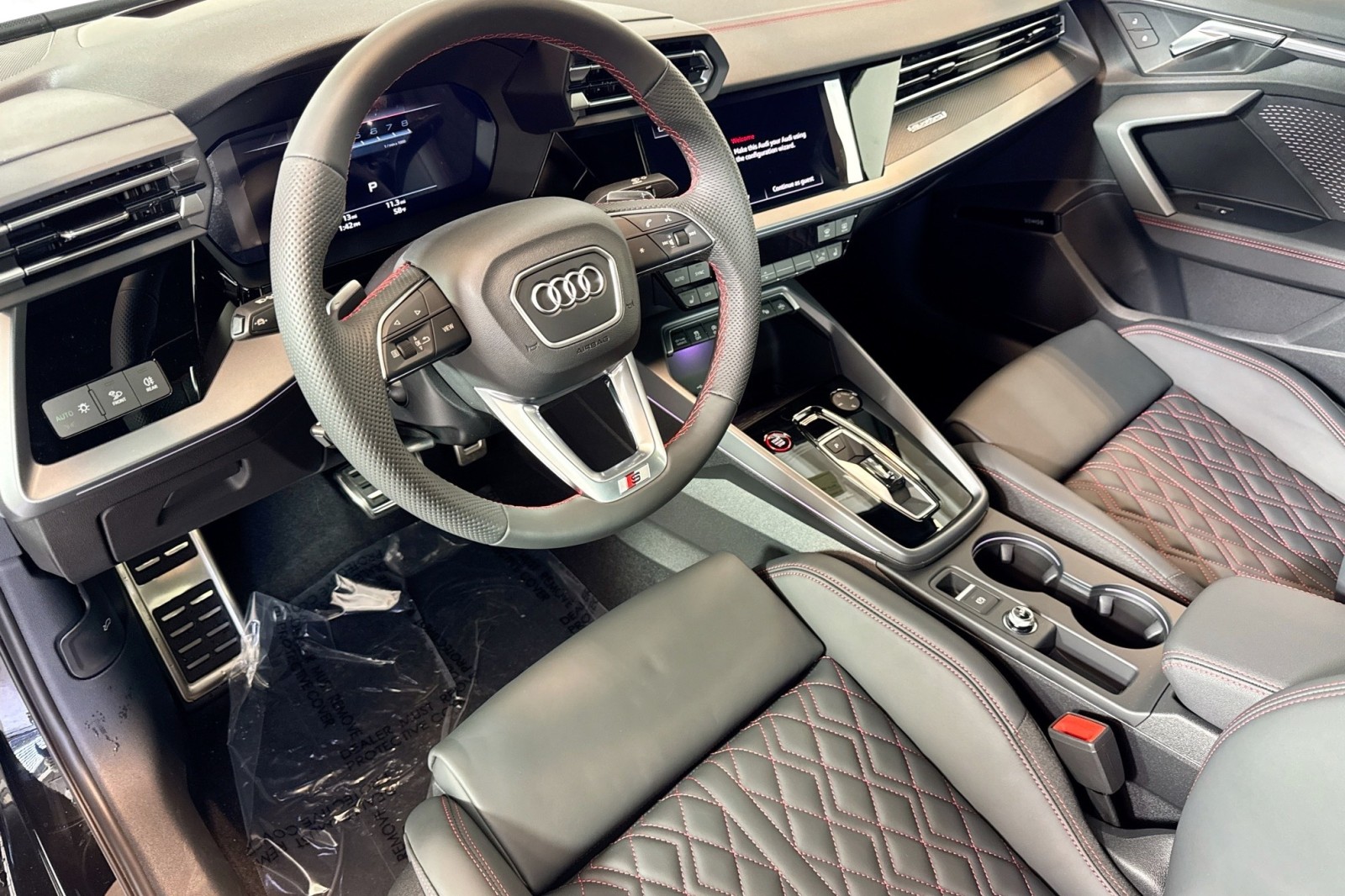 New 2026 Mythos Black Metallic Audi quattro image 9