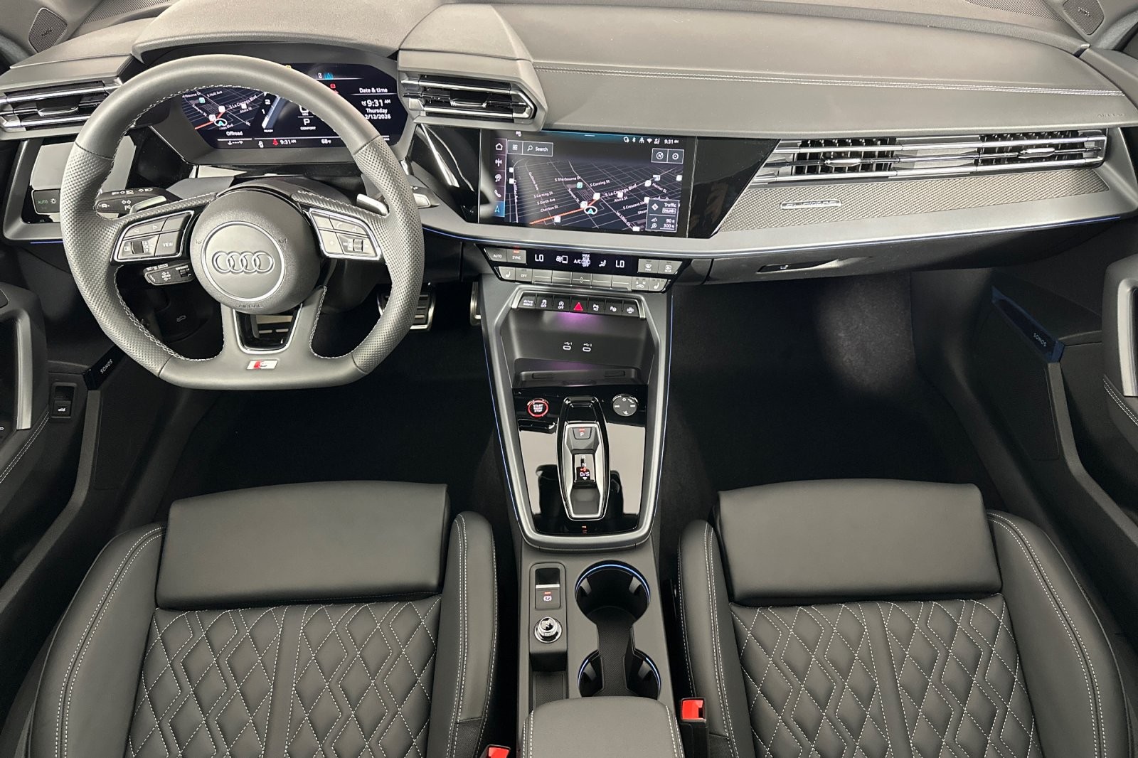 New 2026 Mythos Black Metallic Audi quattro image 12