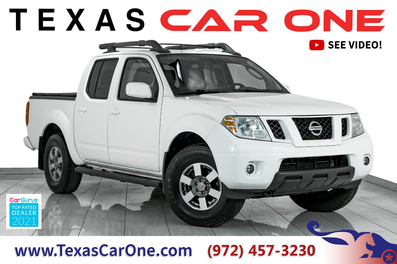 2010 Nissan Frontier PRO-X4 CREW CAB 4WD AUTOMATIC SUNROOF LEATHER HEAT 1