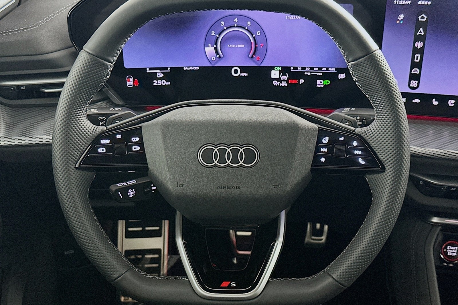 New 2026 Mythos Black Metallic Audi Premium Plus image 18