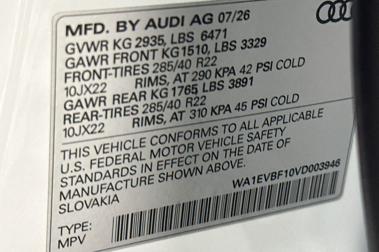 New 2027 Glacier White Metallic Audi Premium Plus image 16