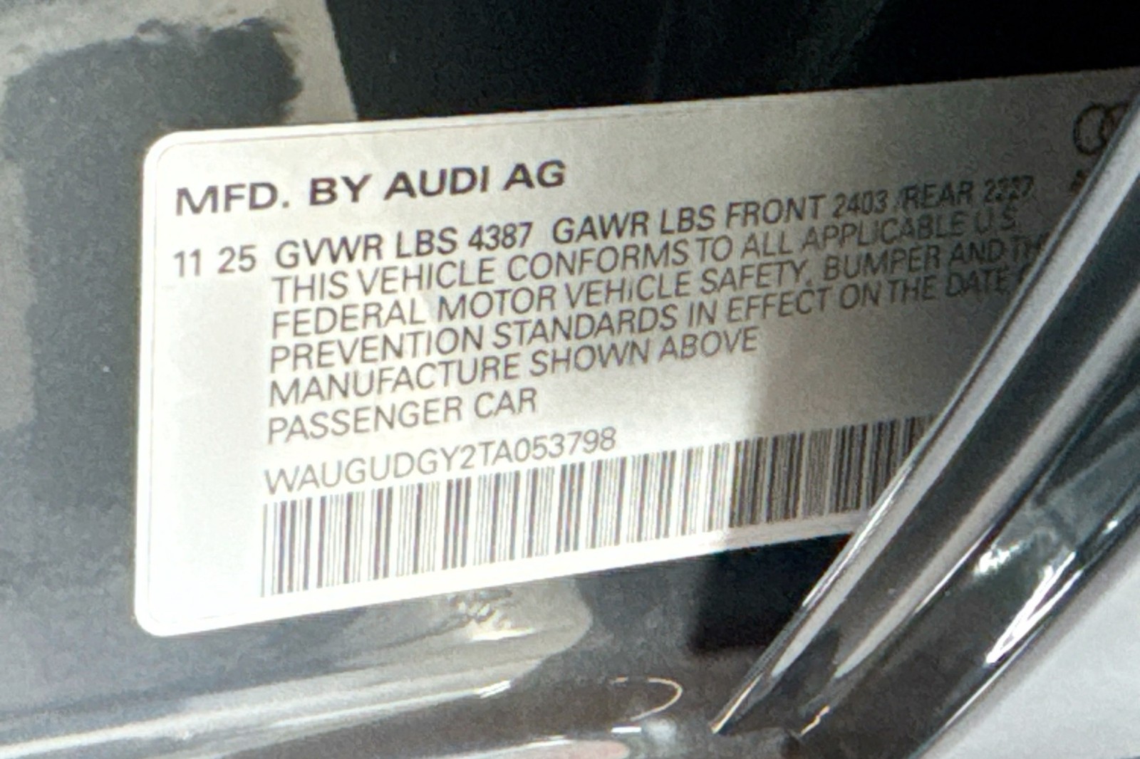 New 2026 Manhattan Gray Metallic Audi Premium Plus quattro image 30