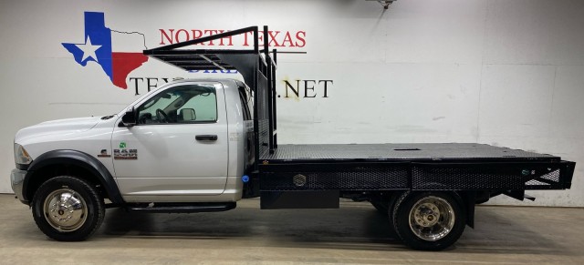 2018  5500 Chassis Cab Tradesman Flat Bed Diesel Dually Aisin Single Cab Stake Bed in , 