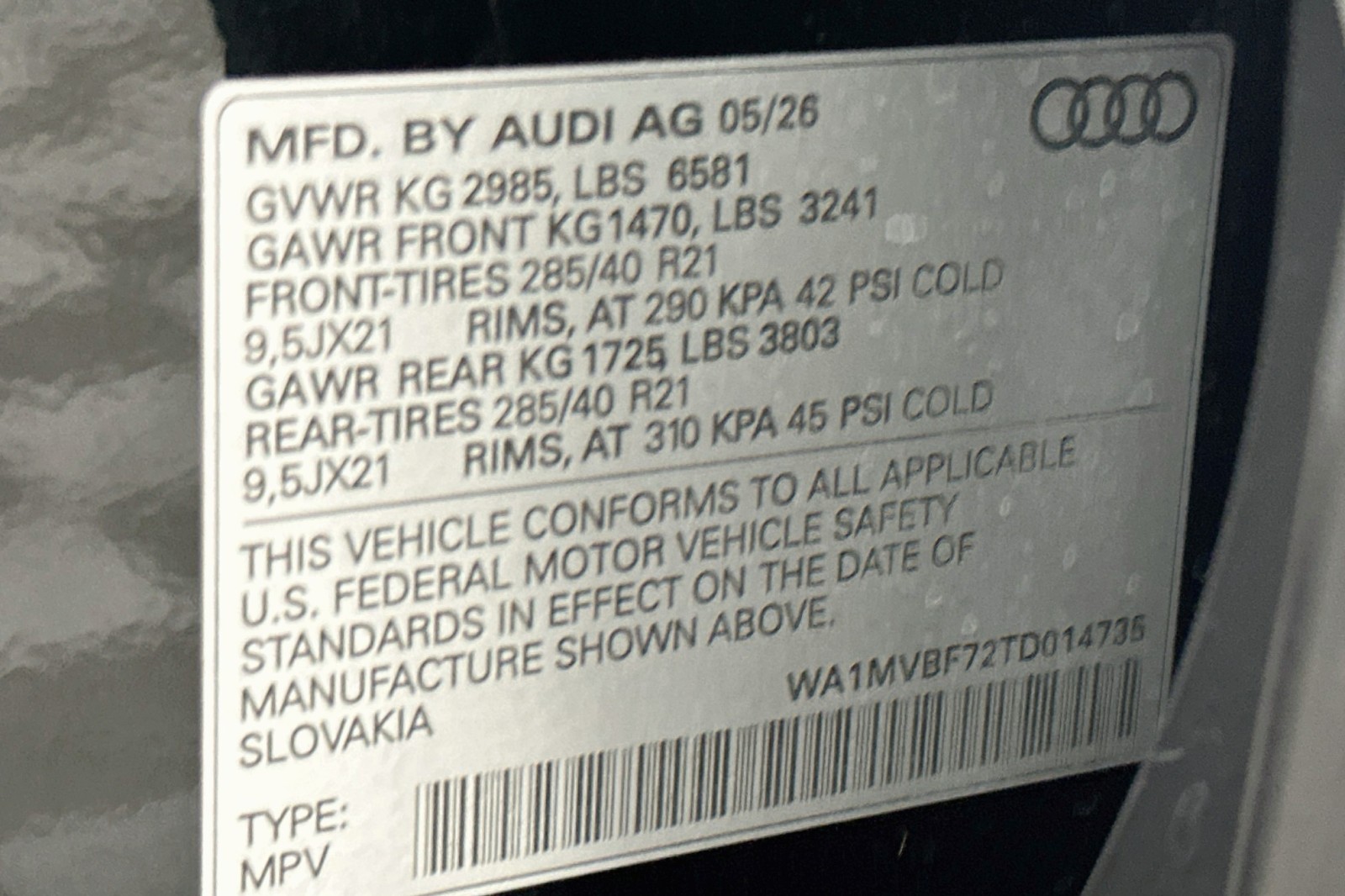 New 2026 Mythos Black Metallic Audi S line Premium Plus image 21