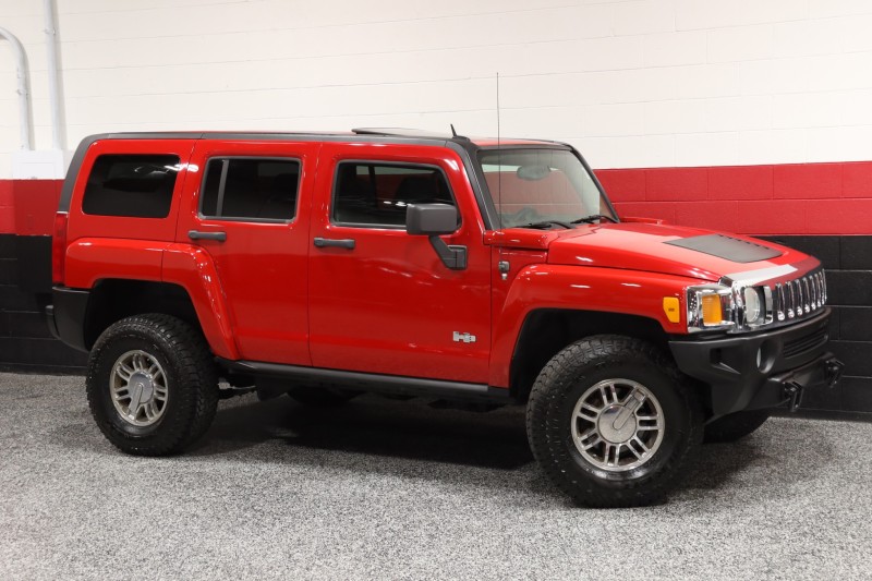 Victory Red 2007 Hummer H3 SUV / Crossover Four-Wheel Drive Automatic