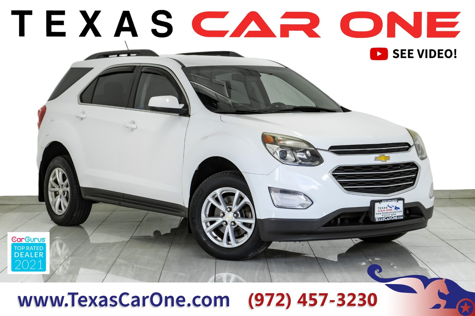 2017 Chevrolet Equinox LT AWD HEATED SEATS REAR CAMERA BLUETOOTH POWER DR 1