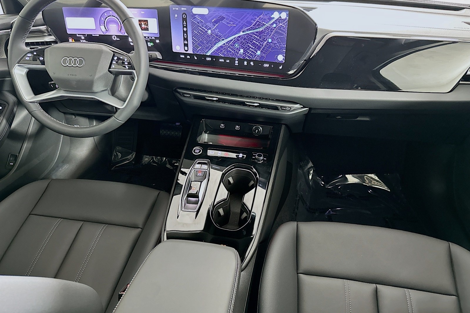 New 2026 Mythos Black Metallic Audi Premium Plus image 6