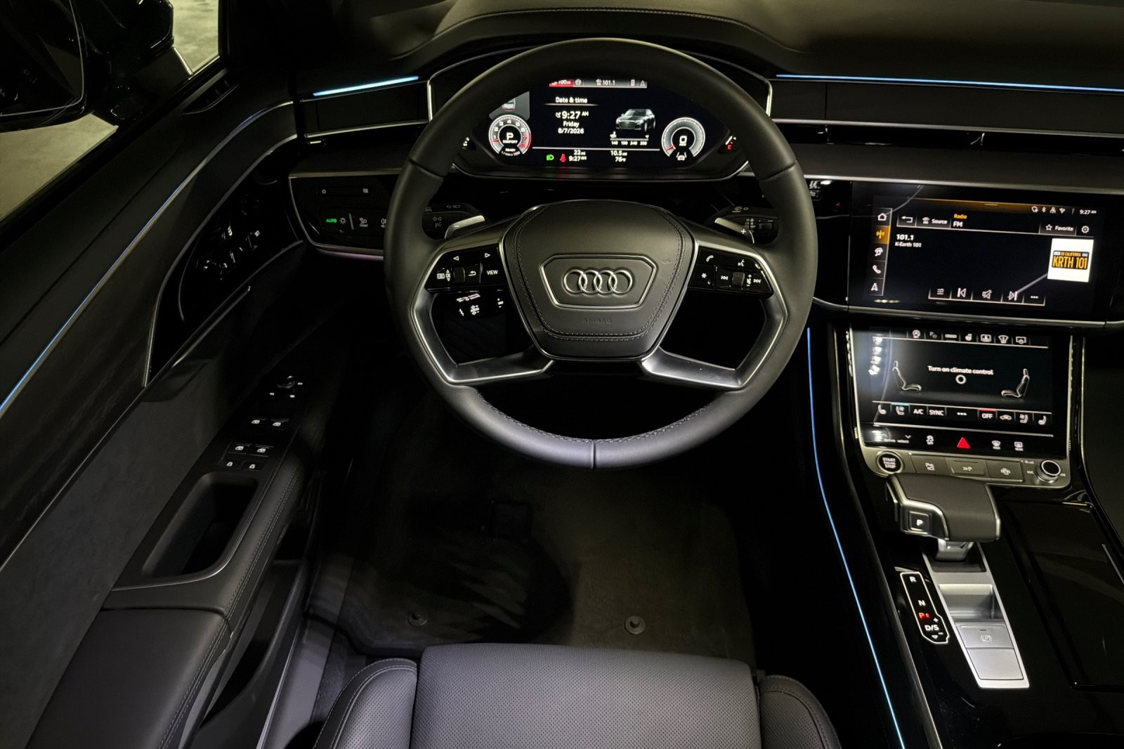 New 2026 Mythos Black Metallic Audi L quattro *Ltd Avail* image 13