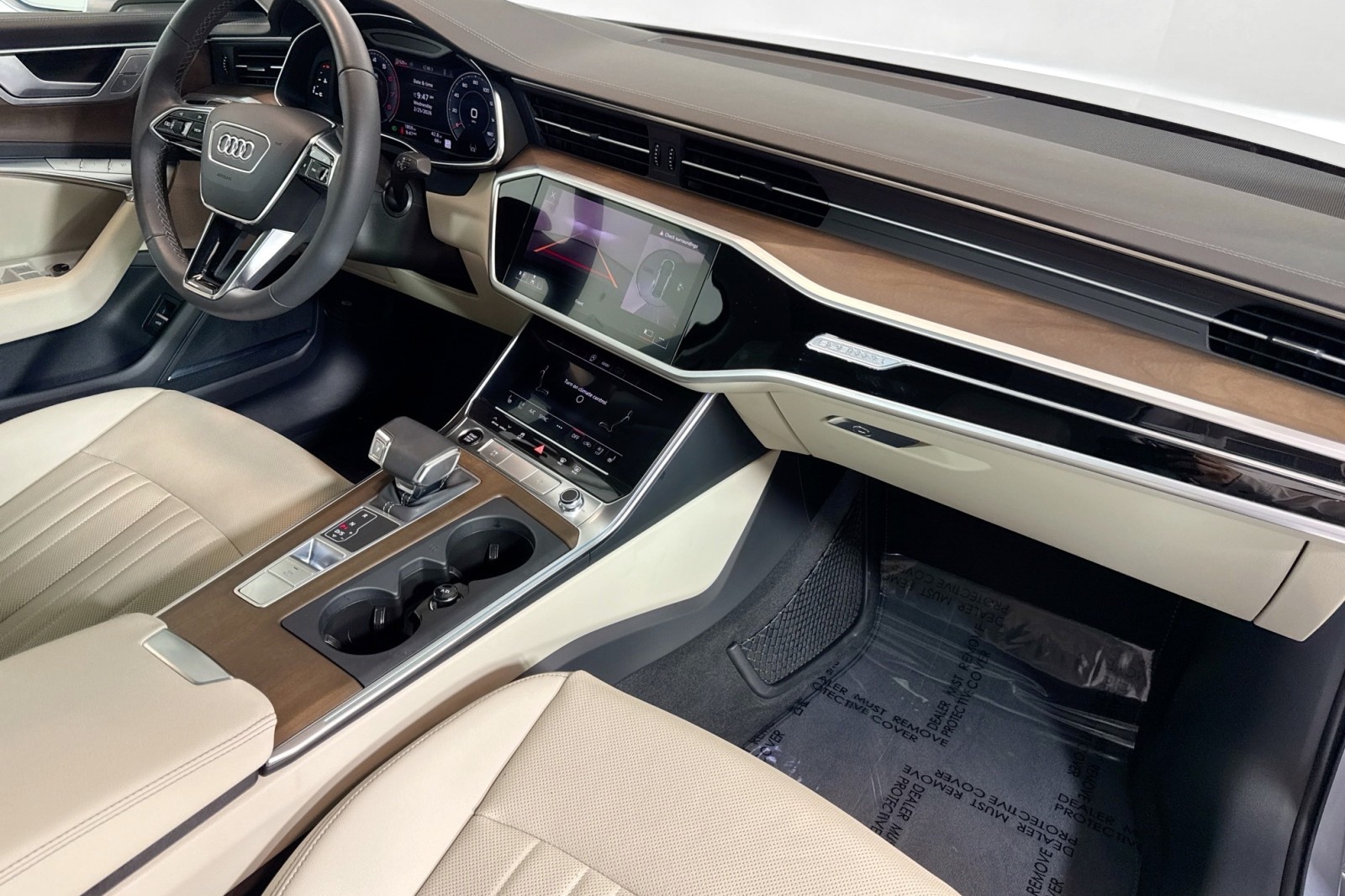 Used 2025 Florett Silver Metallic Audi Premium image 28