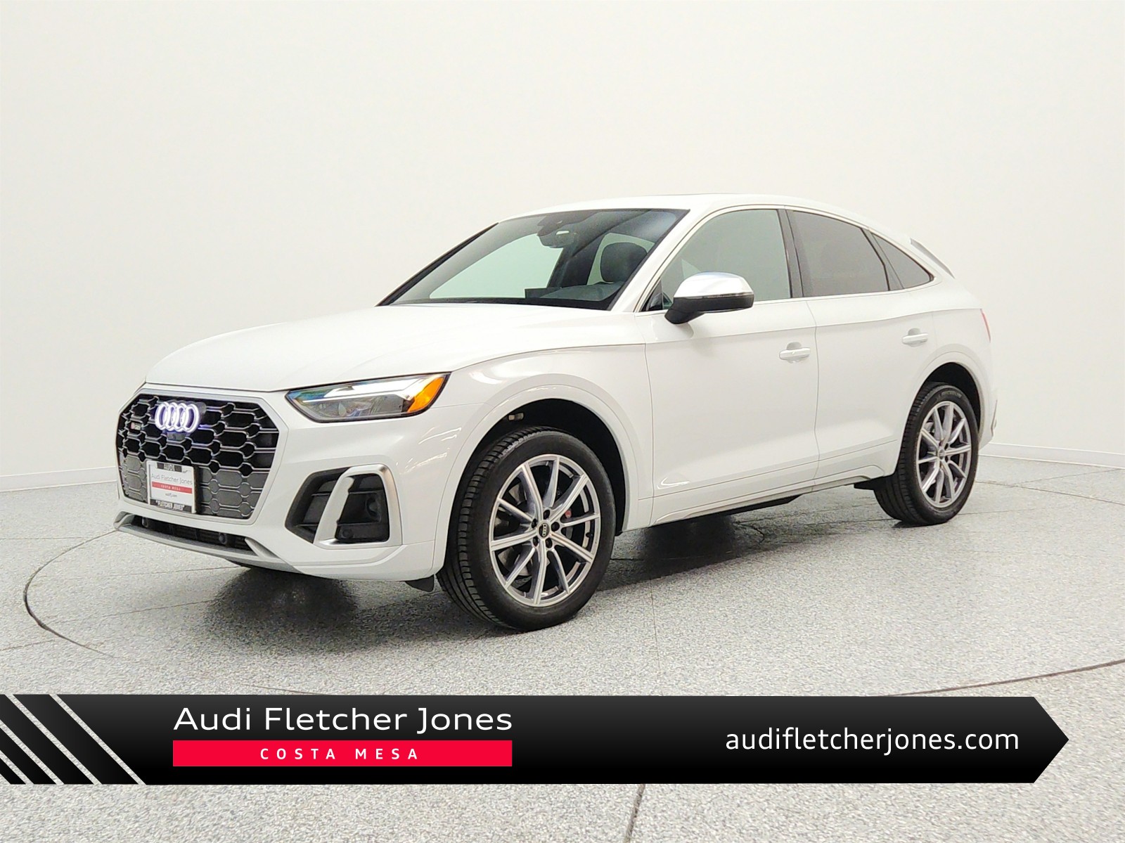 Glacier White Metallic 2023 Audi SQ5 Sportback 3.0T quattro Premium Plus AWD Sedan All-Wheel Drive Automatic