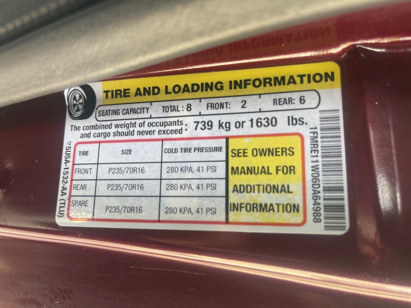 2006 Ford Econoline Wagon XLT 8 PASS LOW MILES 56328 in ,