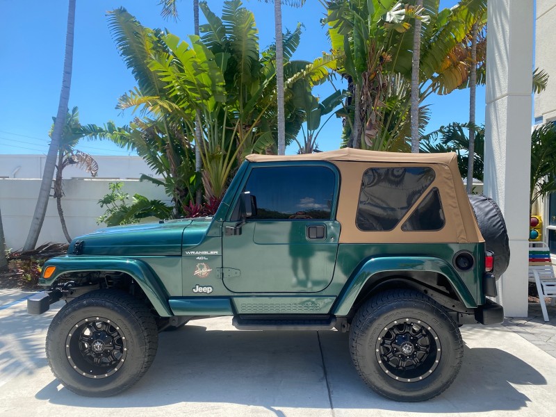 1999 Jeep Wrangler Sahara AUYO AC 6 CYL LOW MILES 47,009 in , 