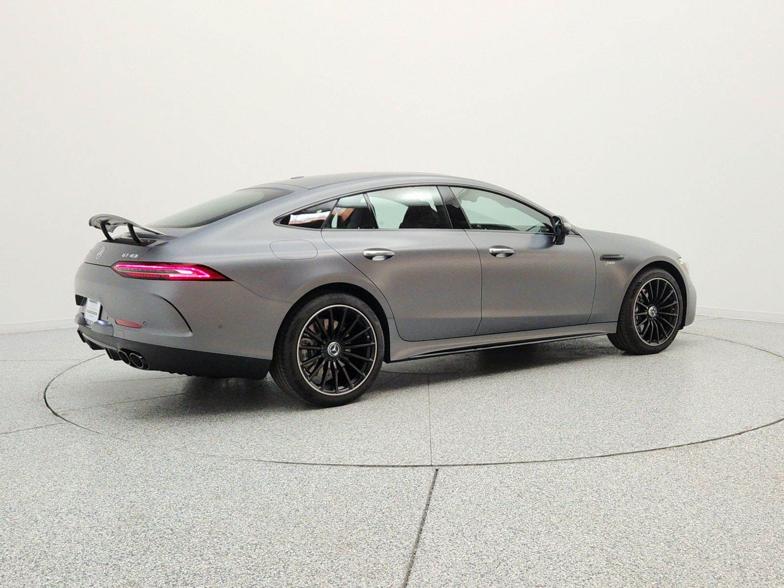 New 2026 MANUFAKTUR Exclusive Selenite Grey Magno Mercedes-Benz AMG® GT 43 4-Door Coupe image 5