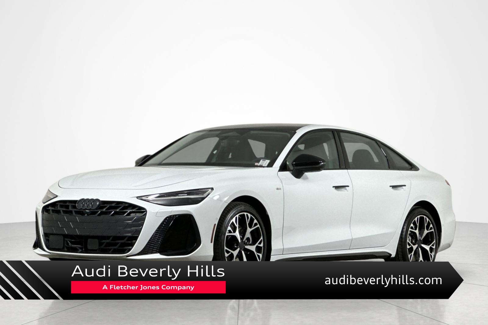 Glacier White Metallic 2026 Audi A6 Sedan All-Wheel Drive Automatic
