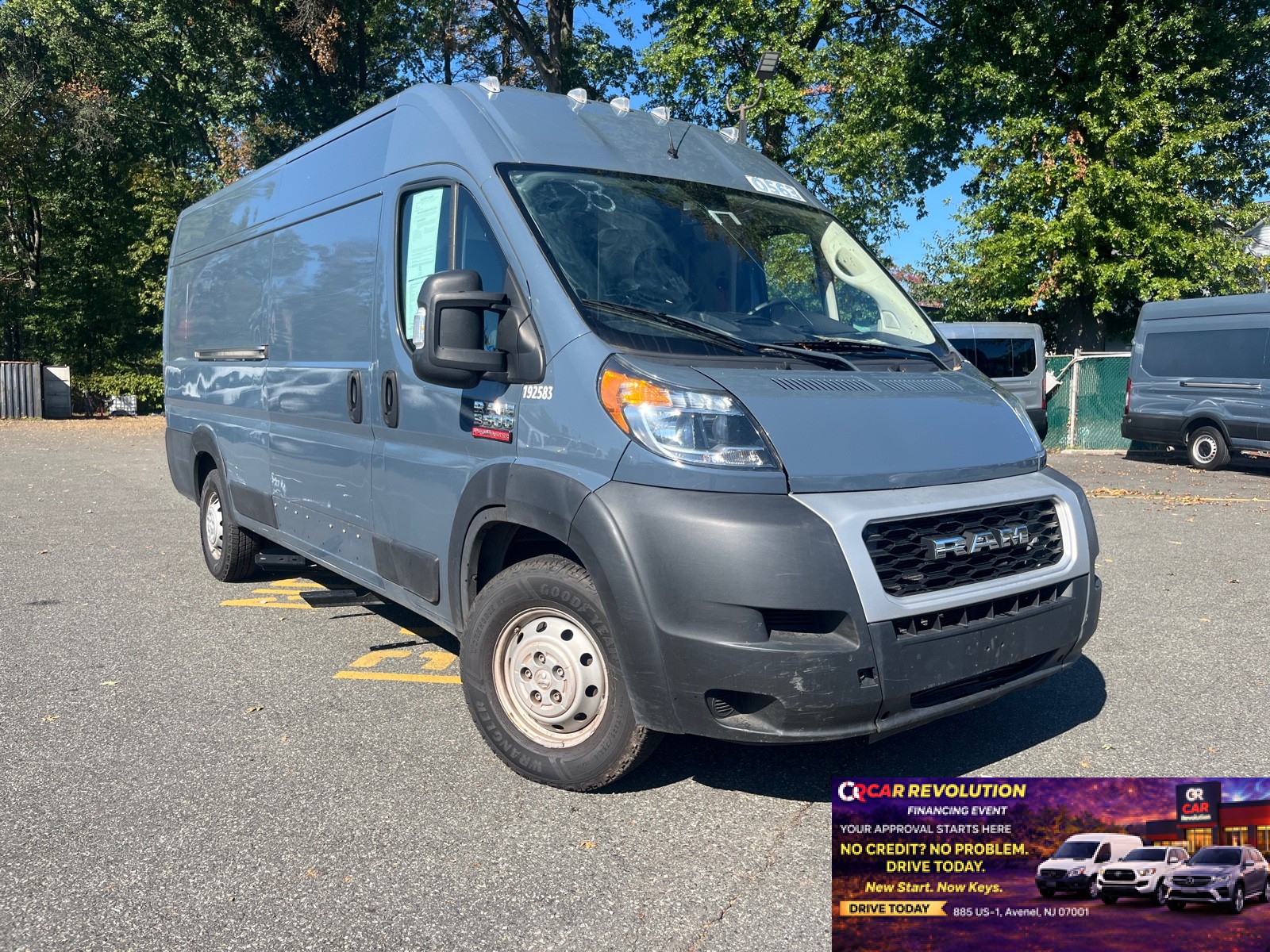 Patriot Blue Pearlcoat 2020 RAM ProMaster Van Front-Wheel Drive Automatic